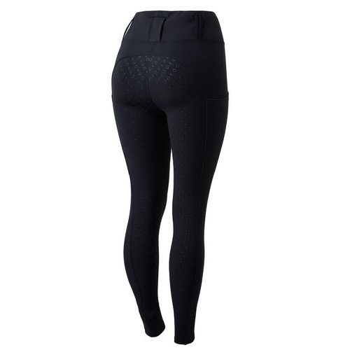 Horze Everly Women's Full Grip Riding Tights - Black