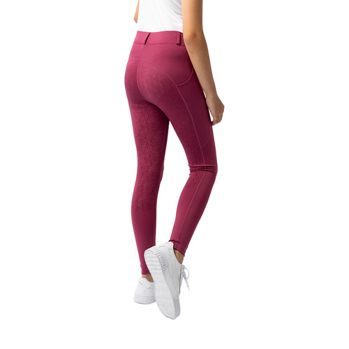 Horze Dea Kids Riding Tights - Dry Rose