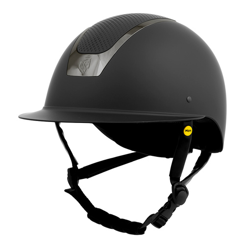 Equinavia Crown MIPS Helmet - Black/Gunmetal