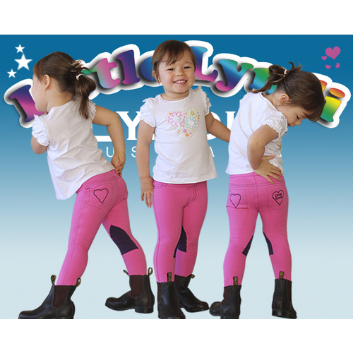 Little Lyndi Kids Lolly Pink/Purple Jodhpurs - Sizes 0-3