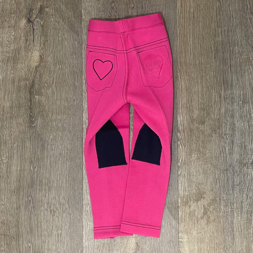 Little Lyndi Hot Pink/Blue Berry Jodhpurs