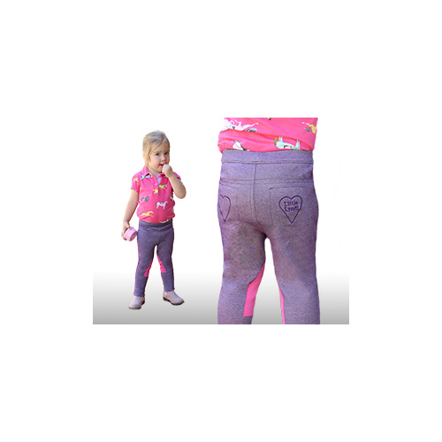 Little Lyndi Kids Purple Jelly/Pink Lemonade Jodhpurs - Sizes 0-3