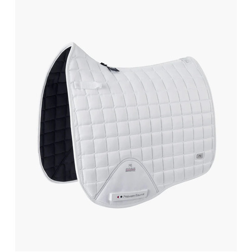 PEI Alberta Satin Dressage Square - White