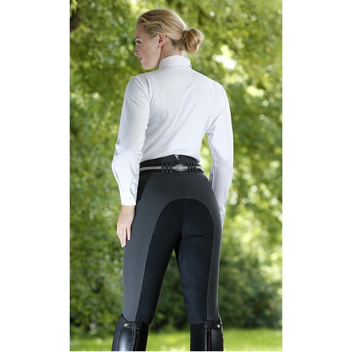 Premier Equine Classic Contour Ladies Breeches - Anthracite, SIZE 6 ONLY 