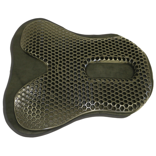 Acavallo Seat Saver Gel-Out Ortho-Coccyx Dressage - Black