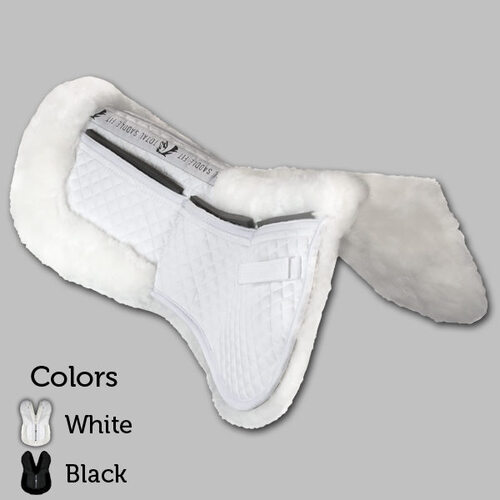 Total Saddle Fit Six Point Saddle Pad - Sheepskin - Wither Freedom™