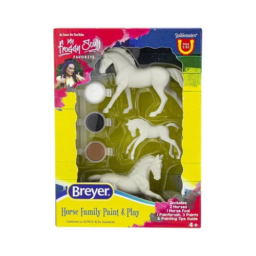 Breyer Activity Mini Horse Painting Family