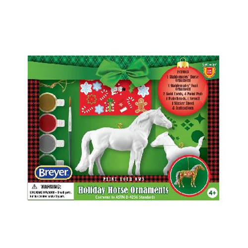 Breyer Paint Your Horse Christmas Ornament Craft Kit