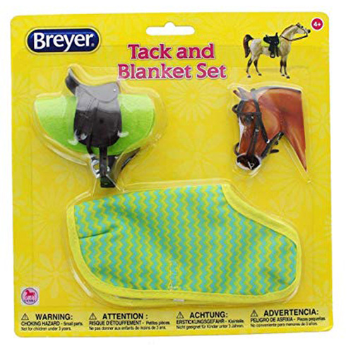 Breyer Classics English Tack and Blanket Set - Green
