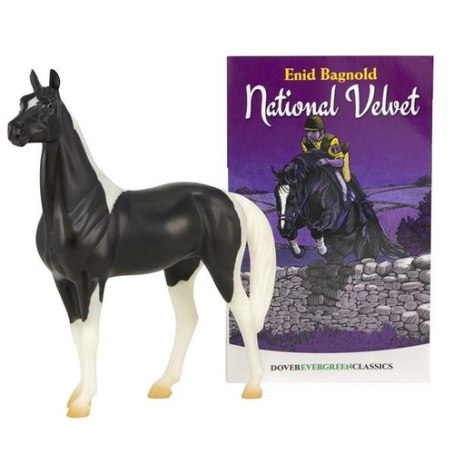 Breyer Classics National Velvet Horse & Book Set