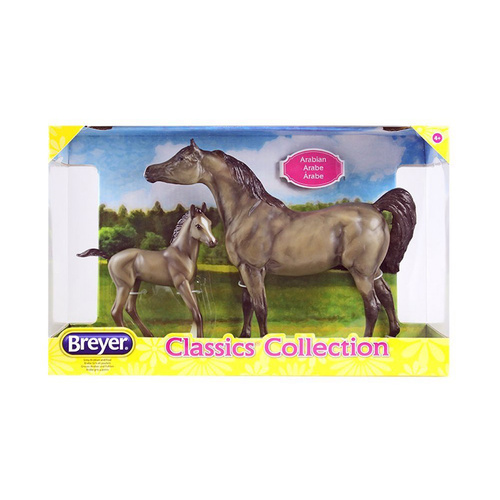 Breyer Classics Grey Arabian & Foal
