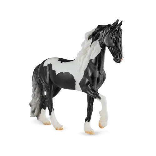 Breyer Traditional Battlefield Angel HP "Ezra" Pinto Friesian Sport Horse