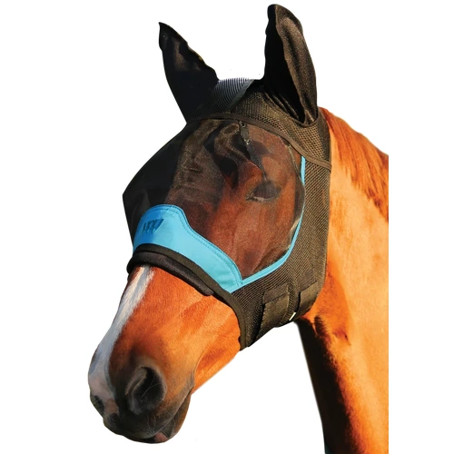 Woof Wear Fly Mask with Ears -  Black/Blue